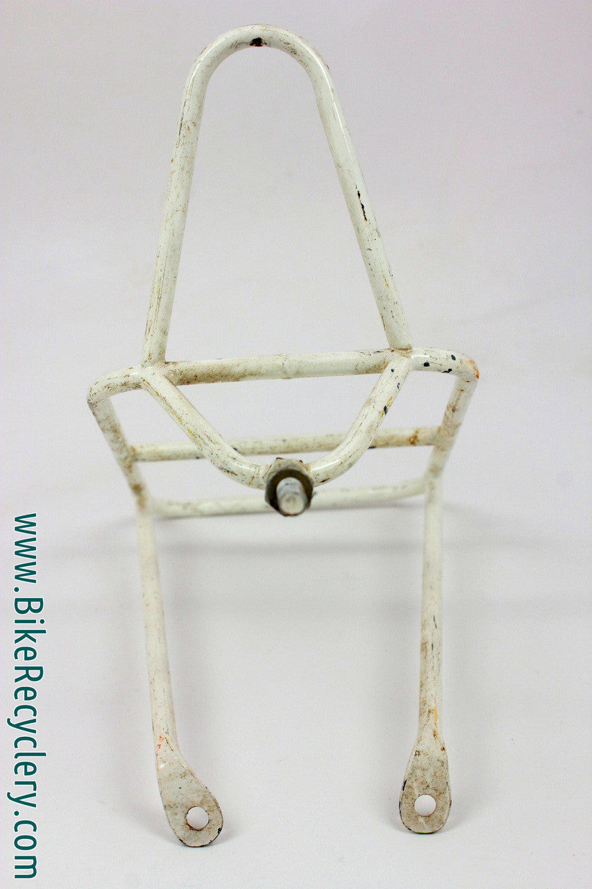 Jack Taylor Cycles Front Rack / Bag Support: White - RARE