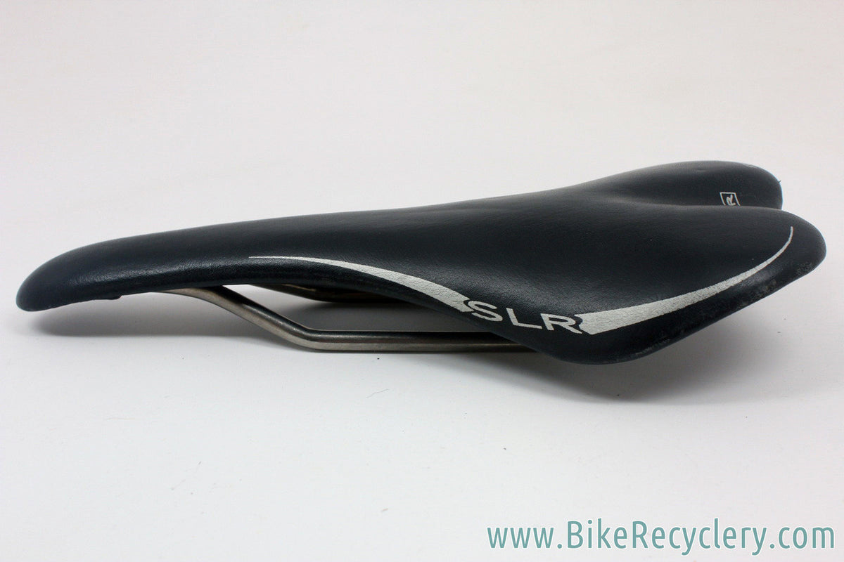 Selle Italia SLR Team Titanium Saddle: 135 grams! Black (EXC)