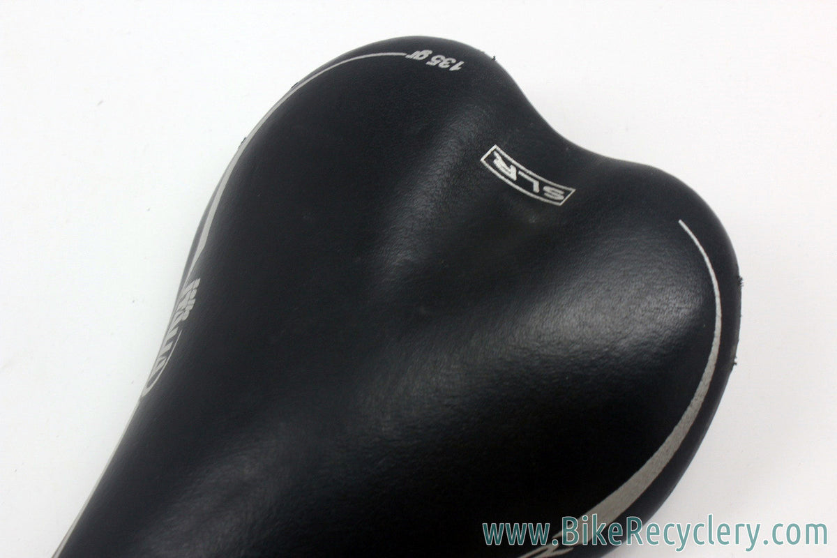 Selle Italia SLR Team Titanium Saddle: 135 grams! Black (EXC)