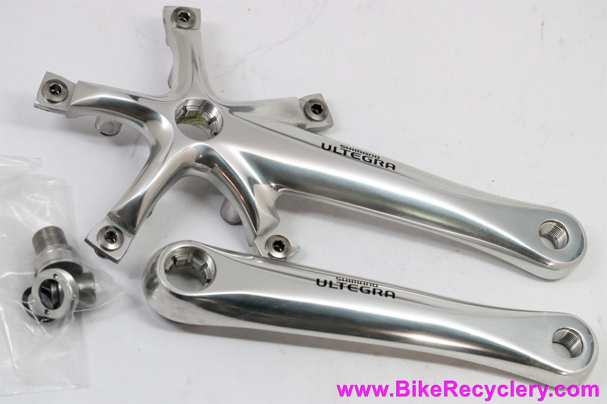 NOS Shimano Ultegra FC-6503 TRIPLE Crank Arms: 170mm - Self Extracting Crank Bolts