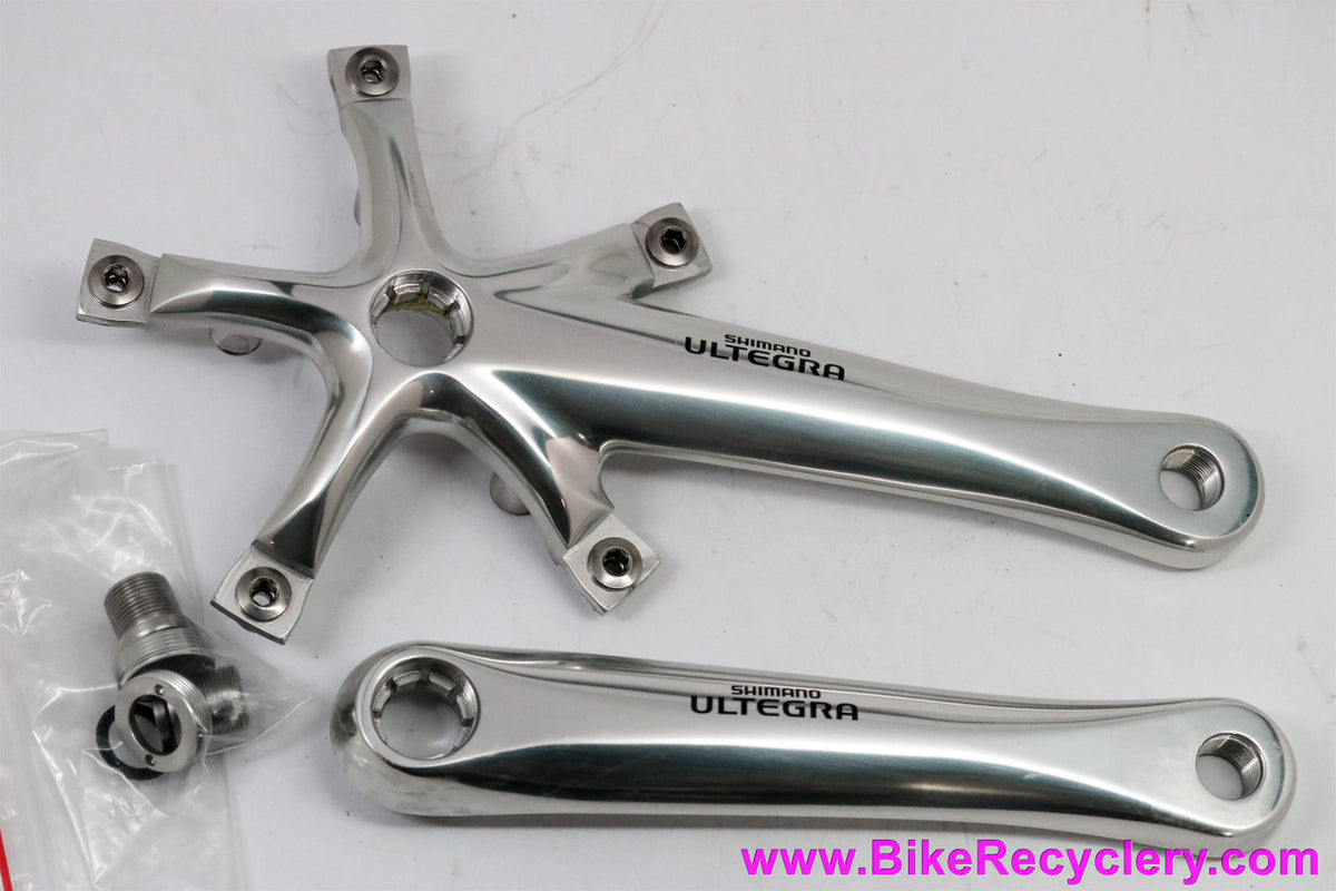 NOS Shimano Ultegra FC-6503 TRIPLE Crank Arms: 170mm - Self Extracting Crank Bolts