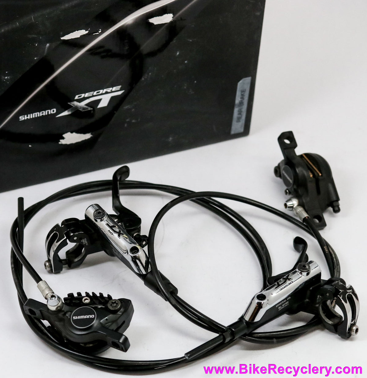 Shimano XT BR-M785 Hydraulic Disc Brakeset: Front/Rear Pair (EXC)
