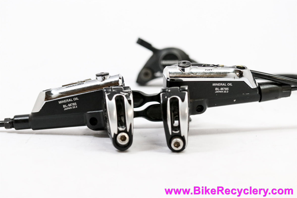 Shimano XT BR-M785 Hydraulic Disc Brakeset: Front/Rear Pair (EXC)
