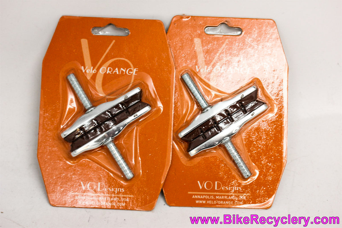 Velo Orange Cantilever / Centerpull Brake Pads: Unthreaded - "Salmon" (Pair)
