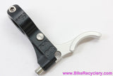 Paul E-Lever Brake Lever: Left - 23.8mm For Road Bars - Black / Silver (MINT)