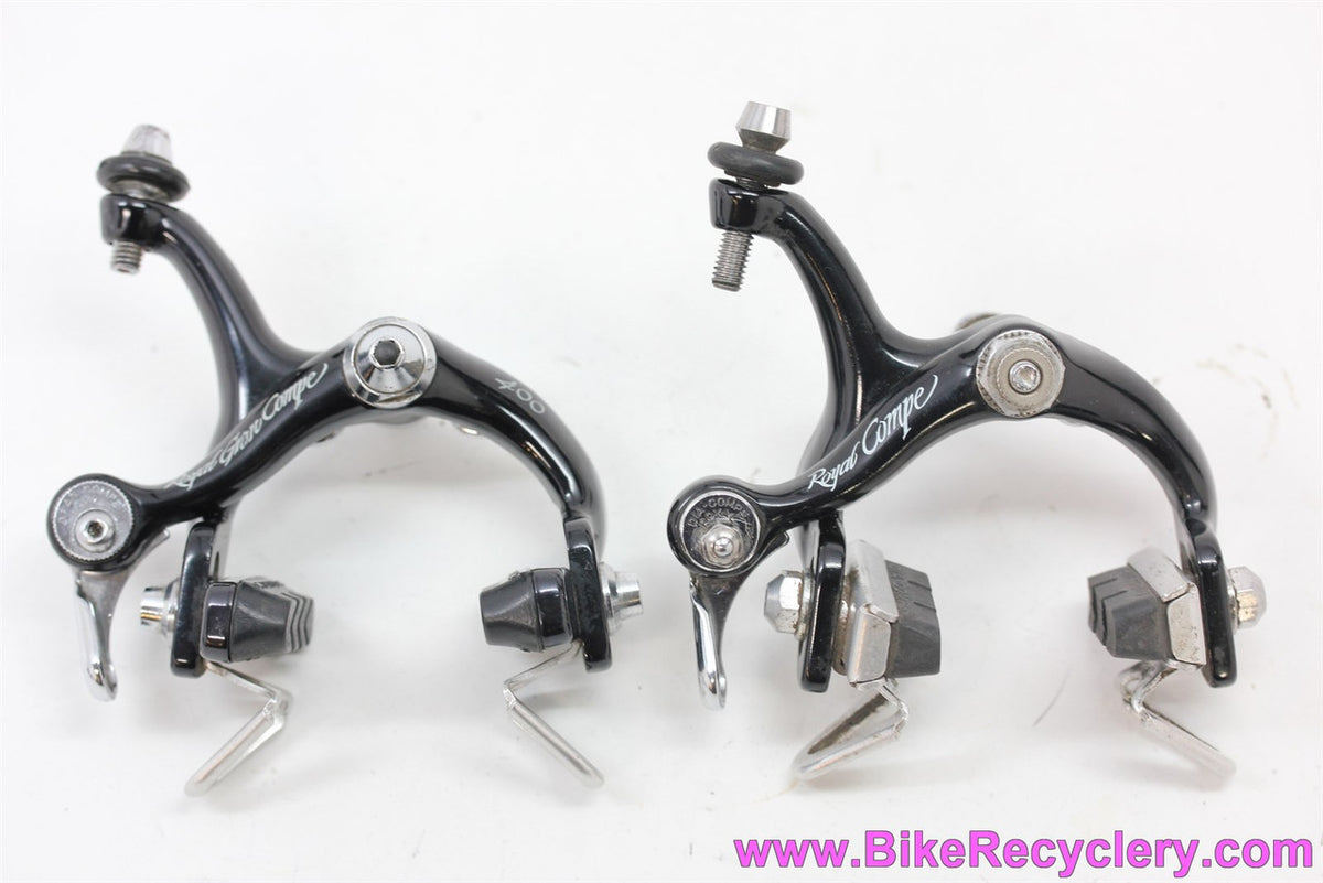 NOS(?) Royal Gran Compe RGC 400 Brakeset: Black (mismatched)
