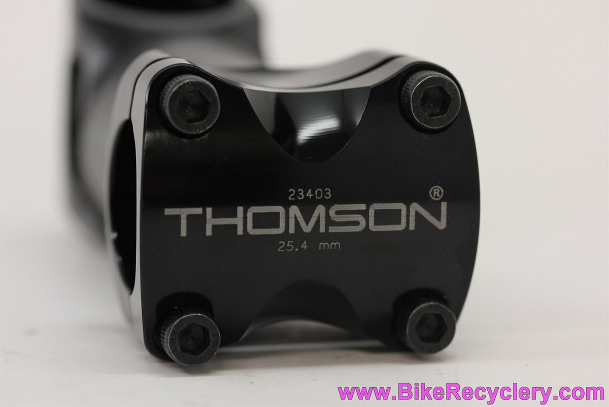 NOS Thomson Elite X4 Mountain Bike Stem: 1 1/8" -  100mm x 25.4mm x 15D - Cam Bolt Black