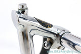 1950's - 1960's Vintage Cinelli Pista STEEL Handlebars & Stem: 65mm Mod 2 Badged Stem- Mod 14 Track Bars 36cm