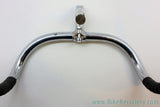 1950's - 1960's Vintage Cinelli Pista STEEL Handlebars & Stem: 65mm Mod 2 Badged Stem- Mod 14 Track Bars 36cm