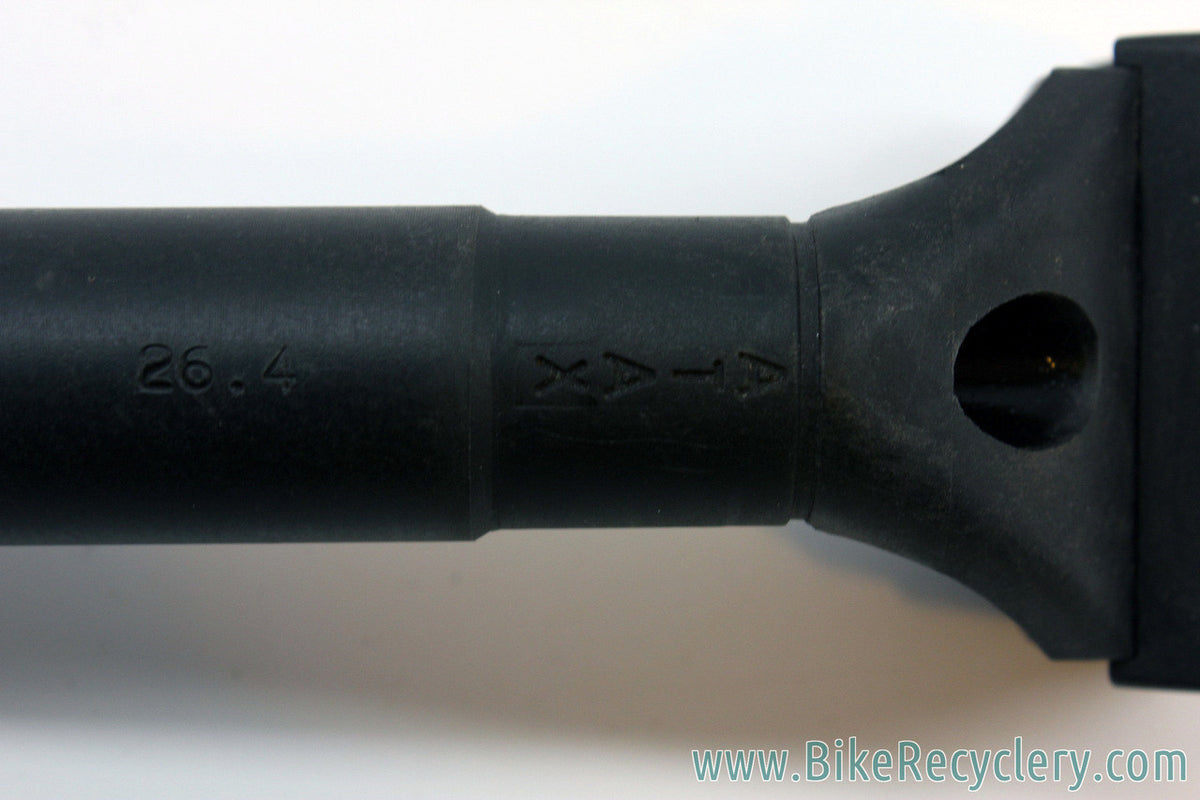 NOS ATAX Composite 26.4mm Seatpost: Black - 1980's - RARE