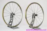 Mavic Cosmic Expert Alloy Wheelset: 18/20H - 8/9/10s Shimano - Polished - Skewers (EXC+)