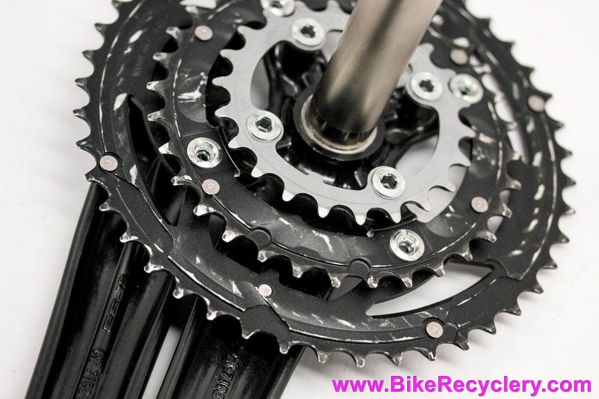 FSA Comet MTB Crankset & BB: 175mm x 44/32/22t Triple - MegaExo (Near New)