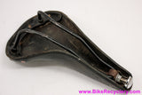 Ideale TB 90-3 Narrow Rail 32mm Leather Saddle: For Clip No. 3 - Brown - Copper Rivets