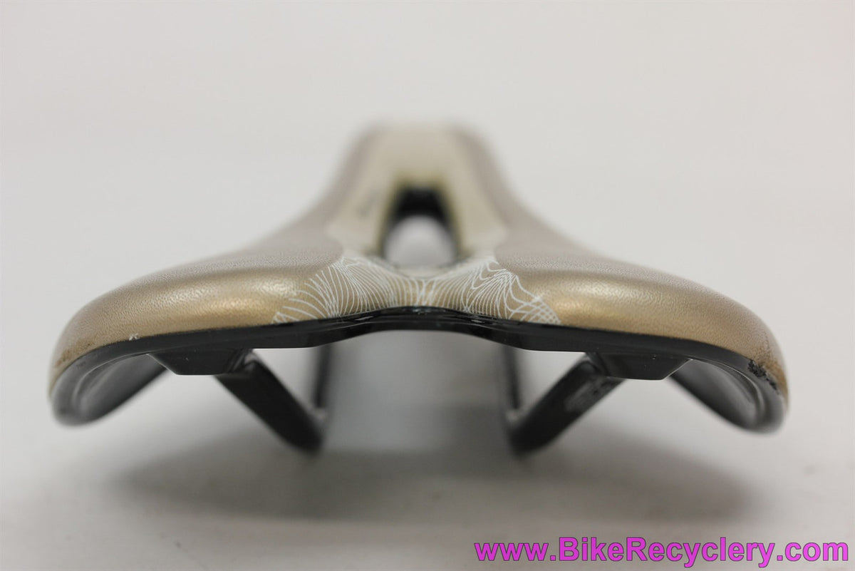 Specialized Ruby Braided Carbon Rail Saddle: 143mm - Gold/Bronze - 164g (almost new)