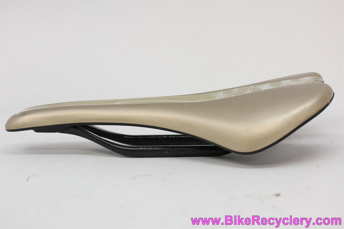 Specialized Ruby Braided Carbon Rail Saddle: 143mm - Gold/Bronze - 164g (almost new)