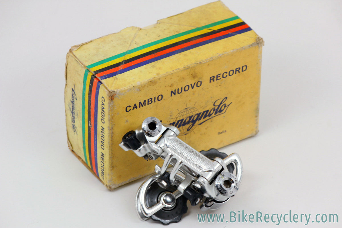 NIB/NOS Campagnolo Nuovo Record Rear Derailleur: Pat 1984 (Take-Off)