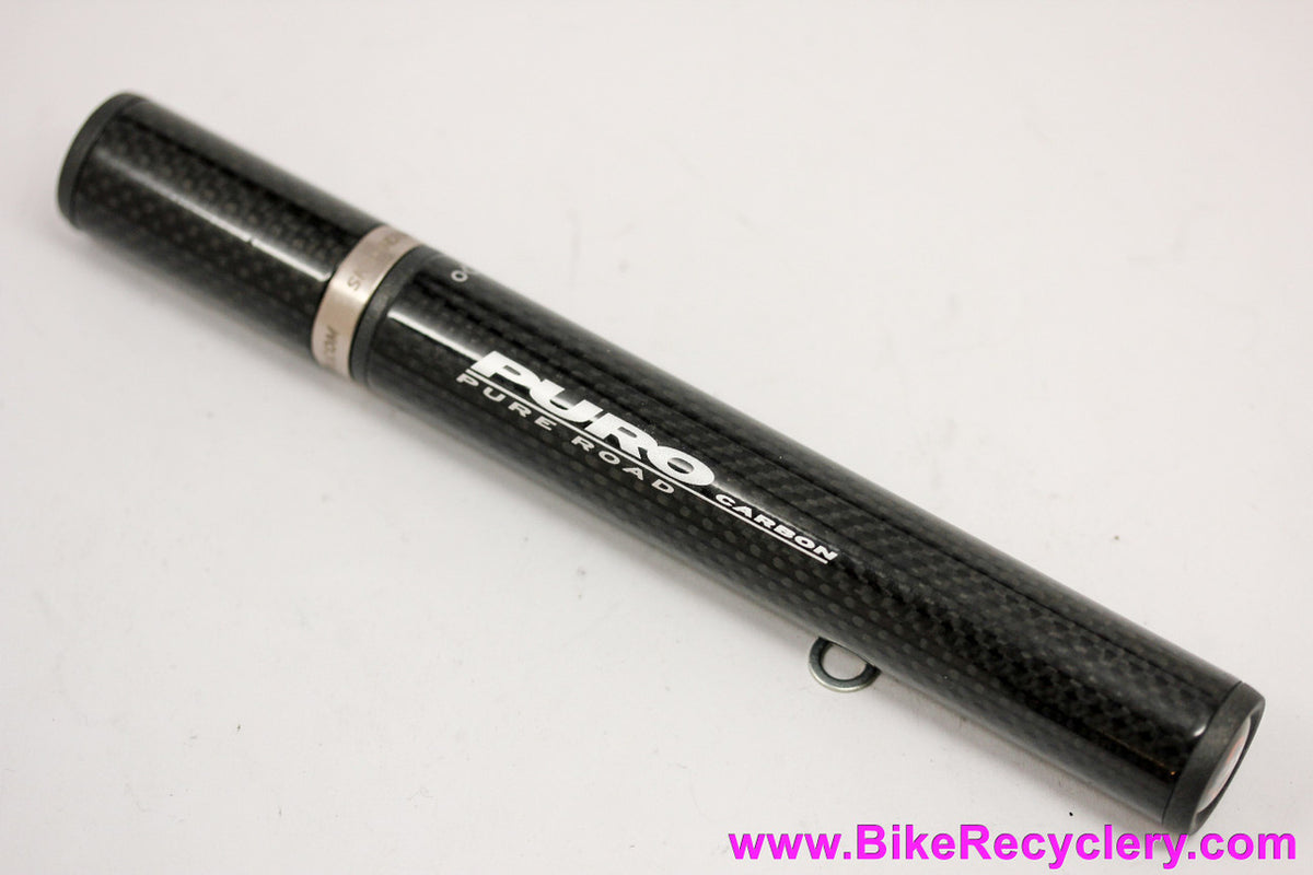 SKS Puro Pure Road Carbon Mini Pump: Pressure Gauge - Presta - 81g