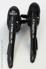 Campagnolo Chorus Carbon 10 Speed Ergo Power Shifters: Triple/Double (Near Mint)