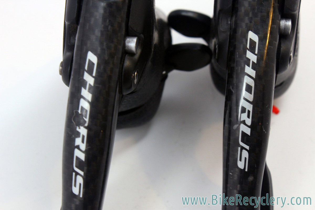 Campagnolo Chorus Carbon 10 Speed Ergo Power Shifters: Triple/Double (Near Mint)