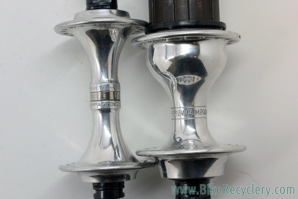 Campagnolo Record 8 Speed Hubset & QR Skewers: 32/36H - EXA-Drive (MINT)