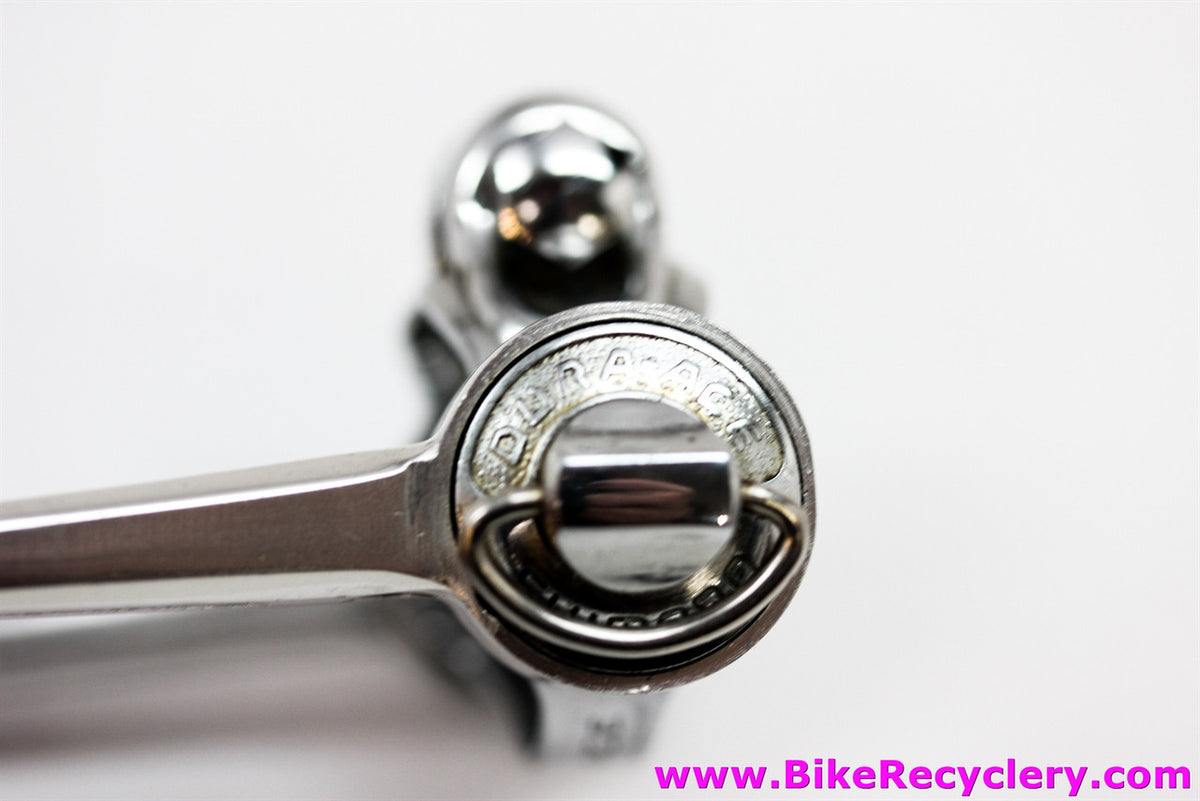 Dura Ace 1st Gen L-204 / SL-101 Downtube Shifters: Friction - Clamp mount - Silver (Near Mint)