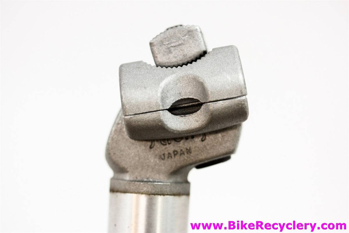 Strong NS-1 Micro Adjust Seatpost: 27.0mm x 300mm - Silver - 1980's Japan (EXC)