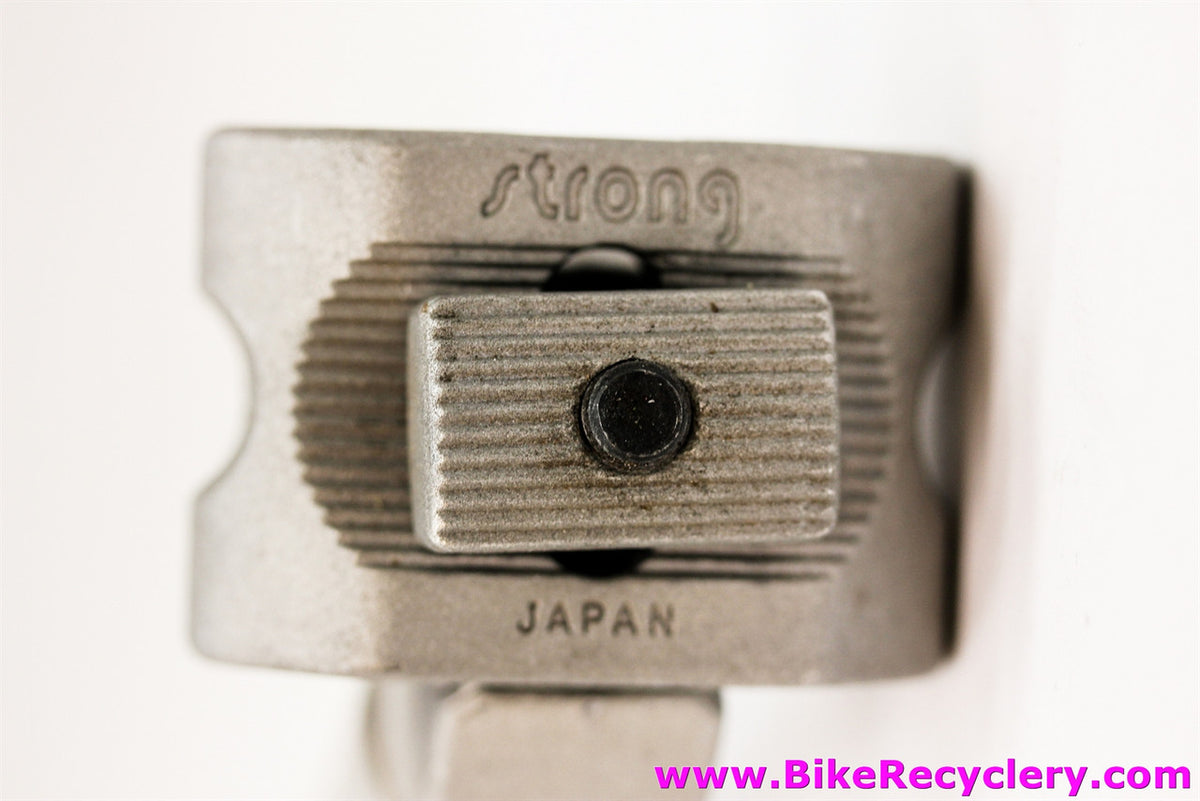 Strong NS-1 Micro Adjust Seatpost: 27.0mm x 300mm - Silver - 1980's Japan (EXC)