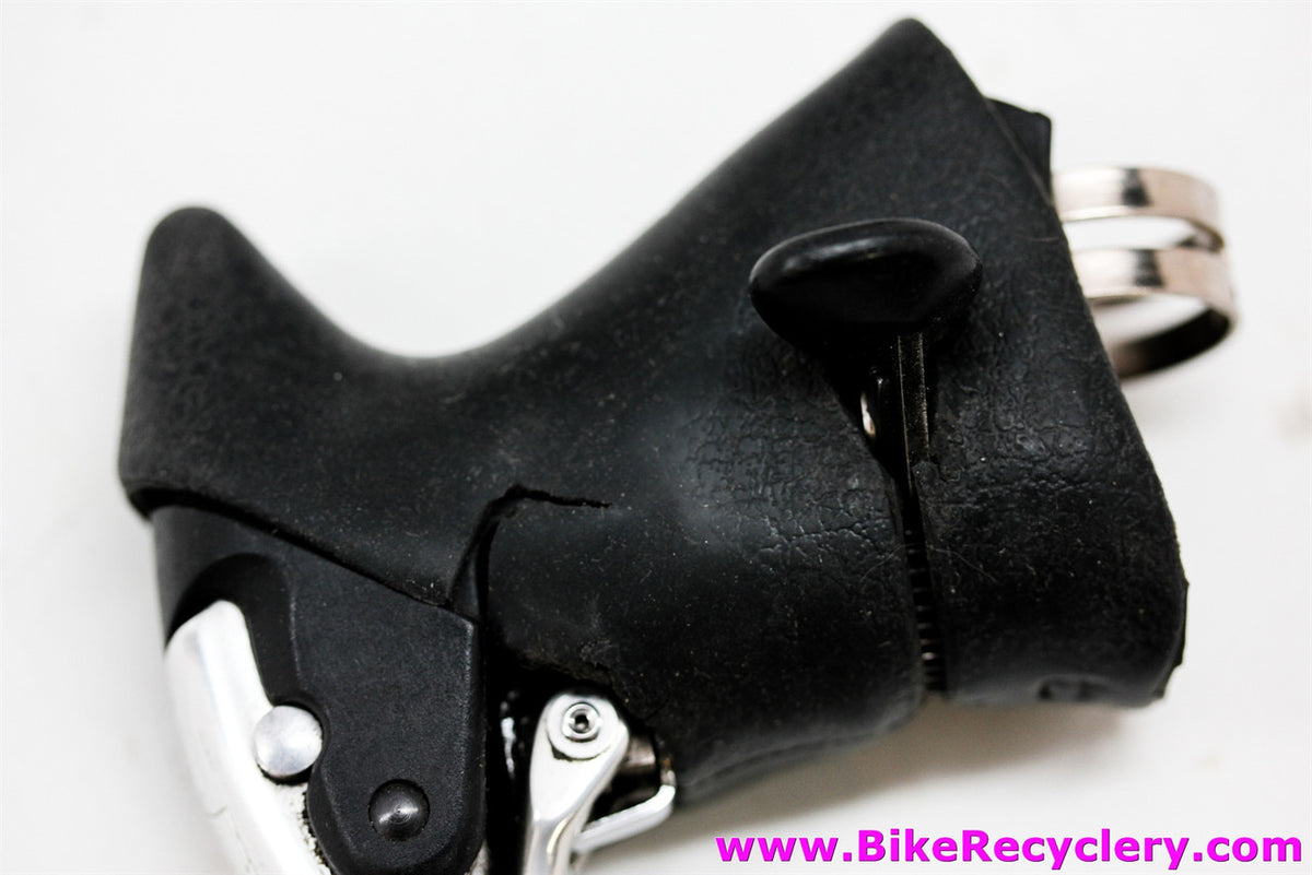 Campagnolo Record EC-12RE CG Ergo Shifters: 1993 - 8 Speed Triple/Double - Engraved Logo