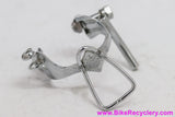 Campagnolo #631 Seat Tube Cable Guide Tube & Stop Clip w/ Pump Rest: Tubular! 1950's / 1960's / 1970's - Bolt/Nut (Near Mint)