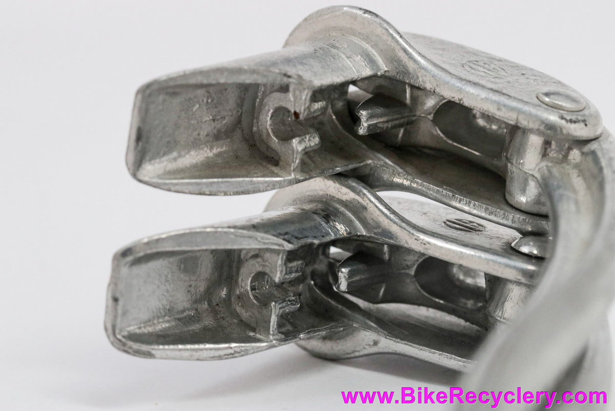 CLB Inverse Brake Levers: For City Handlebars - Silver