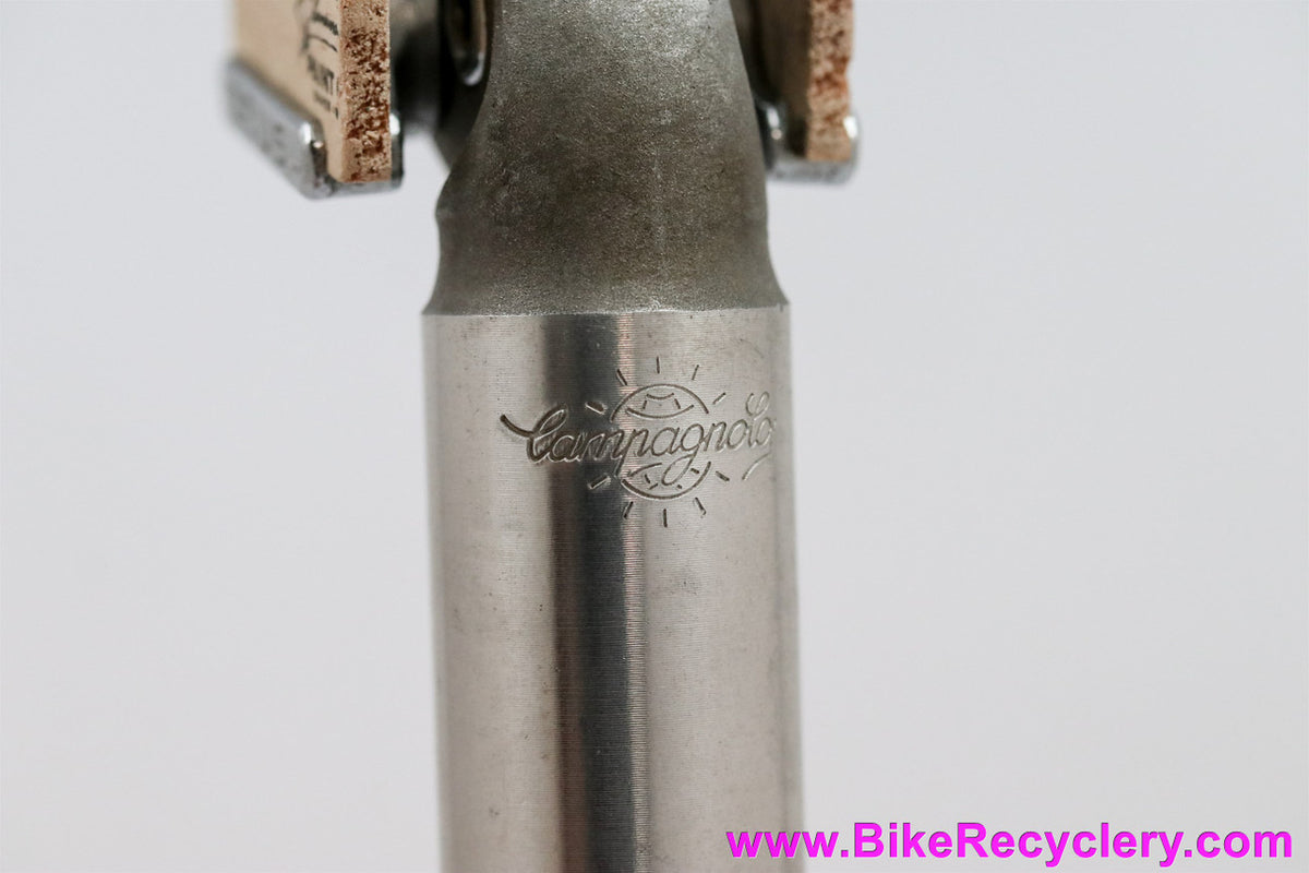IDEALE Campagnolo Nuovo Record Seatpost w/ Zeus Ref 510 Ears For Ideale Alloy Rail: : 27.2mm - #1044 (RARE!!!)