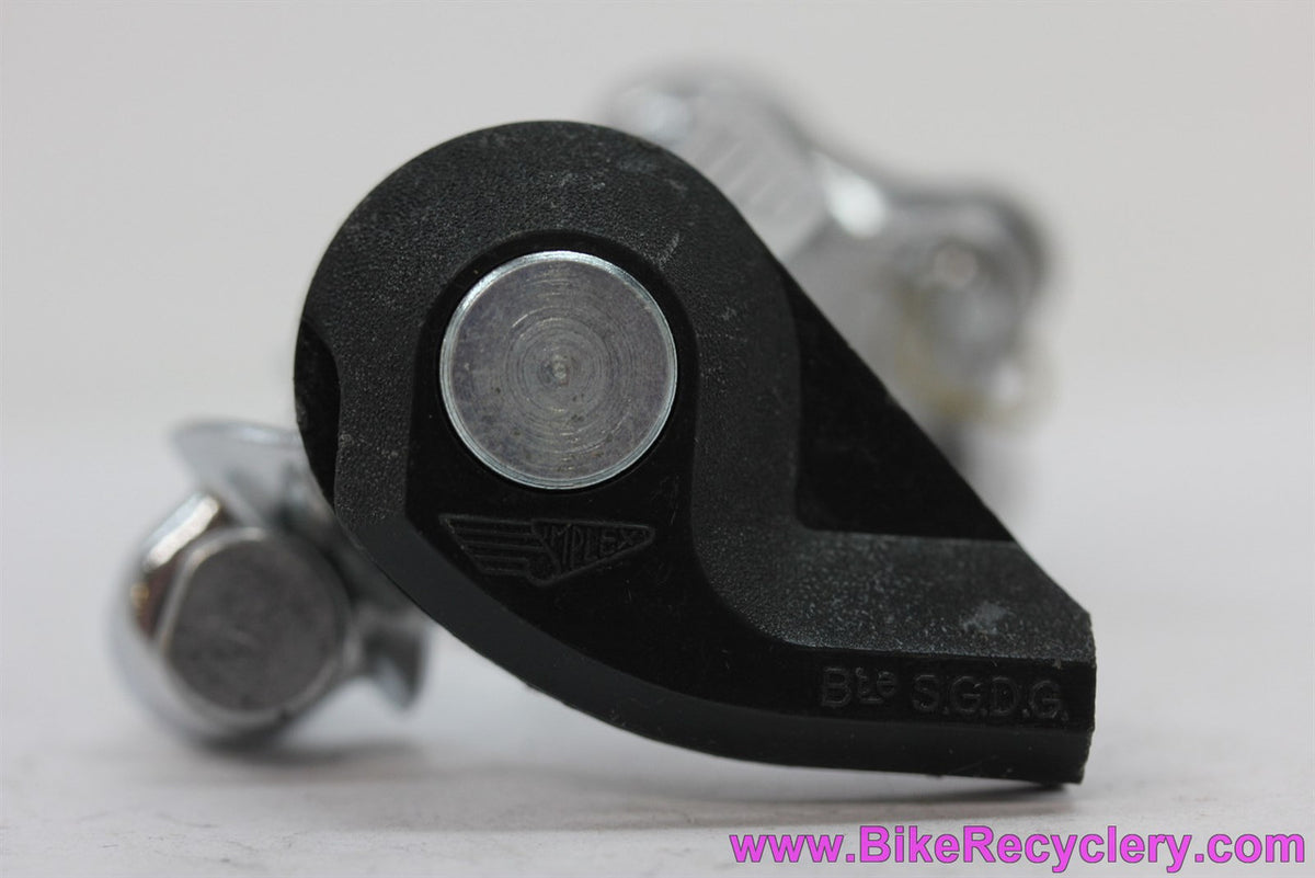 NOS SIMPLEX Demultiplicator + Cable Guide Ref. 3637 L: Dual Downtube Clamp