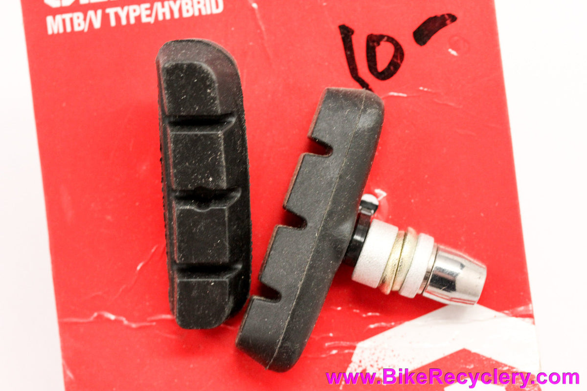 Clark's CP515 V-Brake Pads: Threaded Post - 55mm For Hybrid & MTB (Sold in Sets of 4)