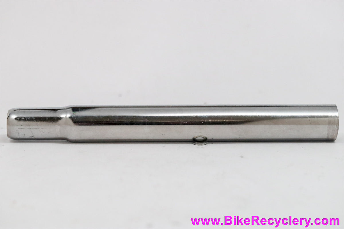 1" Steel Seat Pin: Vintage British Bicycles (MINT, NOS?)