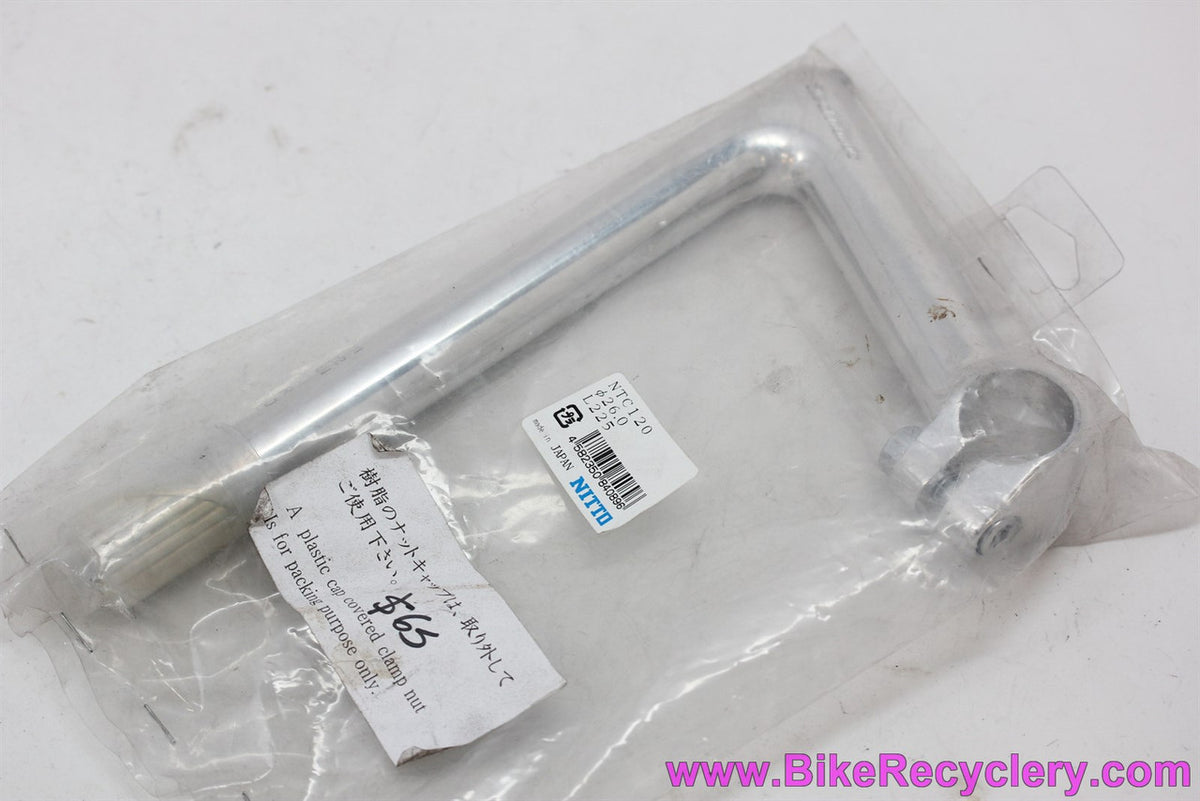 Nitto Technomic NTC-225 Tall Quill Stem: 120mm x 26mm (NEW)
