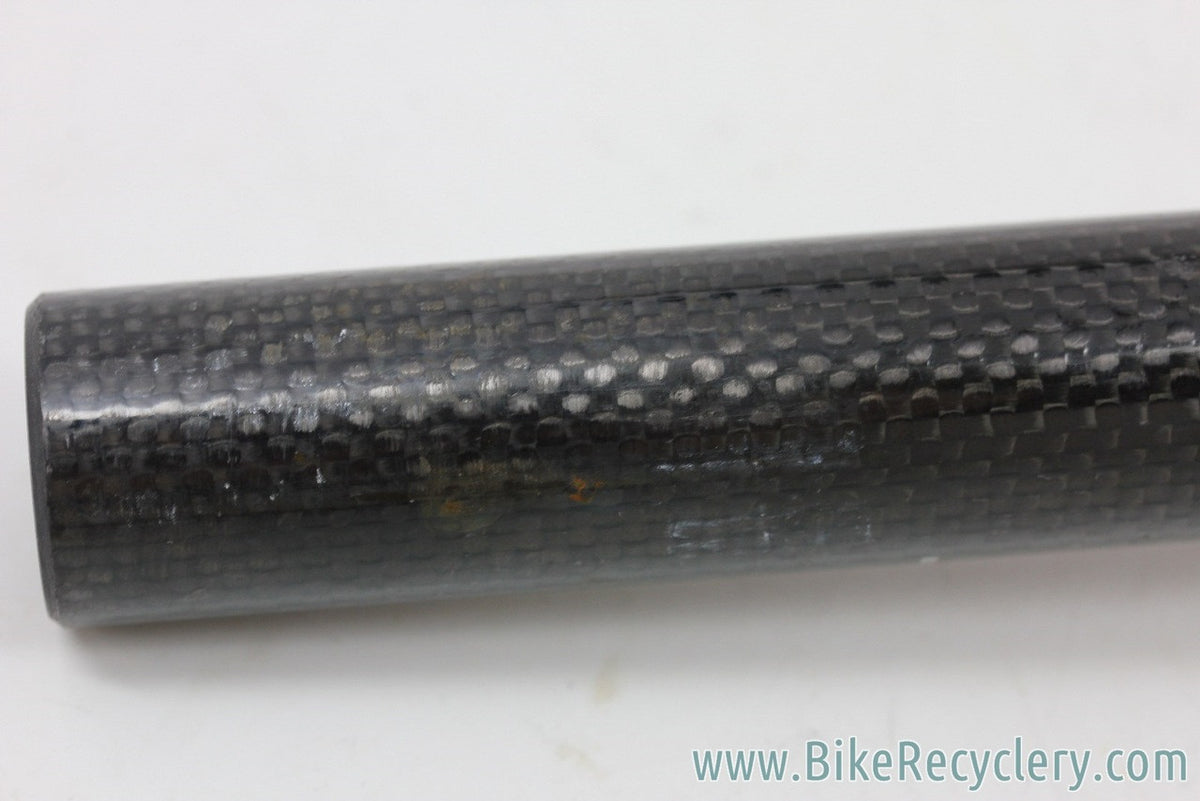 Colnago Carbon Seatpost: 27.0mm - 183g - Offset - Black - 2000's (Mint)