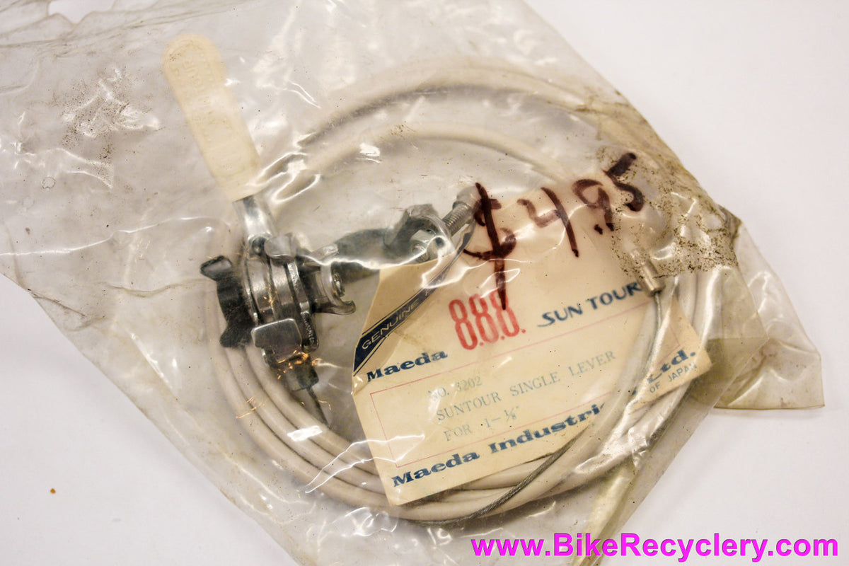 NIB/NOS Suntour 888 5 Speed Downtube Shifter: Clamp on - Ratchet - 1970's