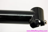 NIB/NOS Salsa Cycles Moto Quill Stem: 120mm x 25.4mm - 90 DEG / Zero Rise - Gold Cap - Black