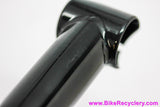 NIB/NOS Salsa Cycles Moto Quill Stem: 120mm x 25.4mm - 90 DEG / Zero Rise - Gold Cap - Black