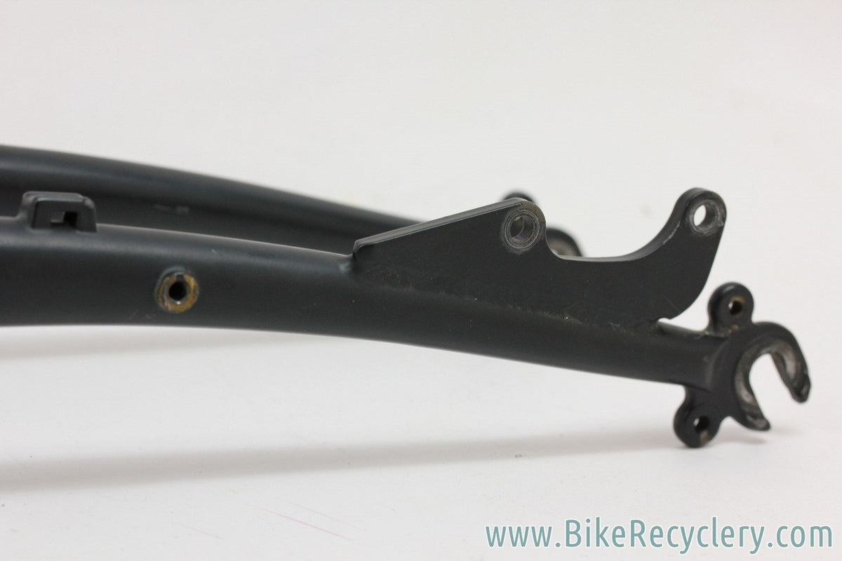 Soma Wolverine Disc QR Lugged Steel Crown Fork: 1 1/8" - Gravel/Touring - Fender/Lowrider Braze (Near Mint)