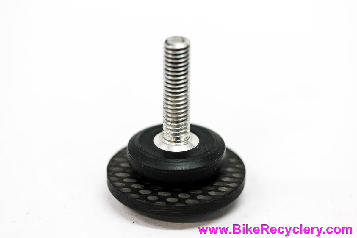 Campagnolo Record Carbon Headset Top Cap & Bolt: 1" - Black (MINT)
