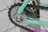1981 Bianchi Super Pista Track Bike: 54cm - Celeste - Columbus SP -  Pantograph Campagnolo Record - Ofmega Mistral - Fiamme - Original Paint (EXC)