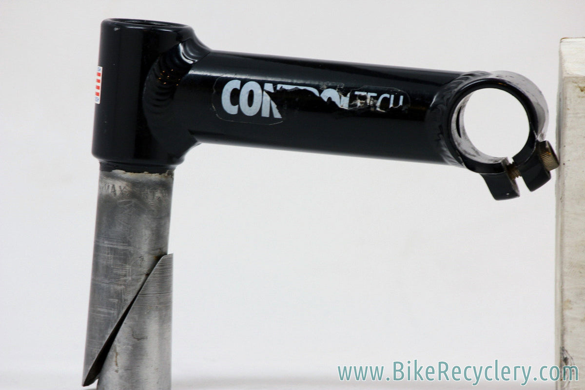 Vintage Control Tech Quill Stem:  120mm x 25.4mm - 1 1/8" Black