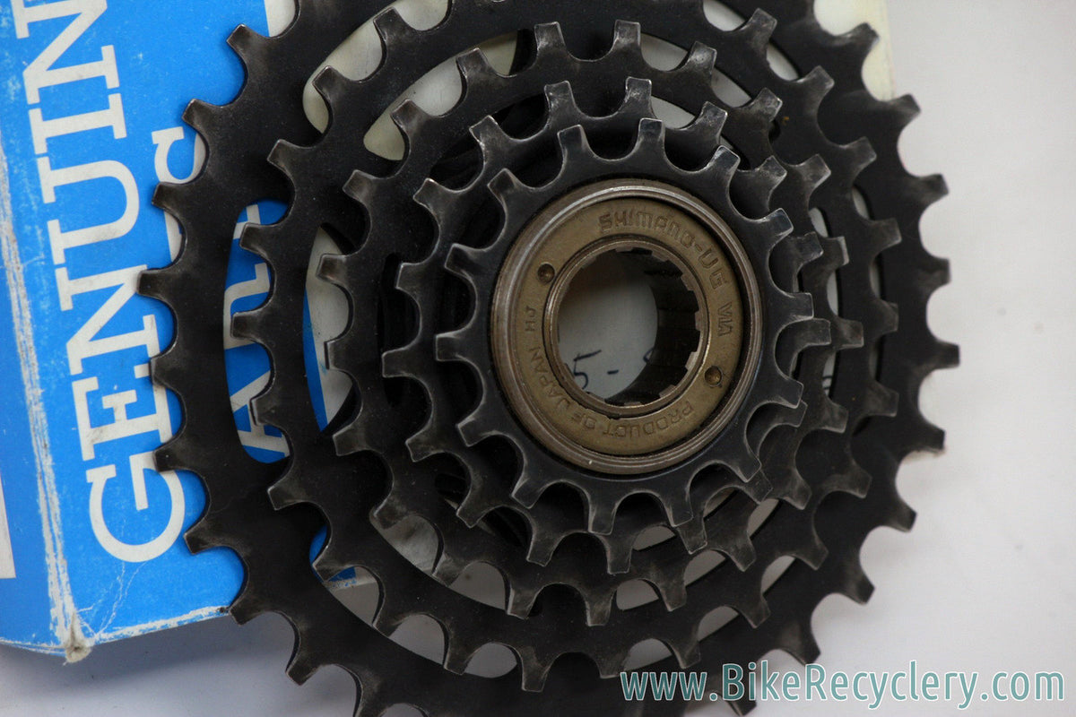 Shimano UG 5 Speed Freewheel: 14-32t - Wide Range MTB/Touring - 1980's (Mint Used)