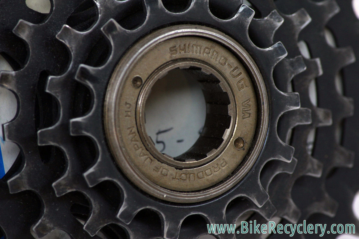 Shimano UG 5 Speed Freewheel: 14-32t - Wide Range MTB/Touring - 1980's (Mint Used)
