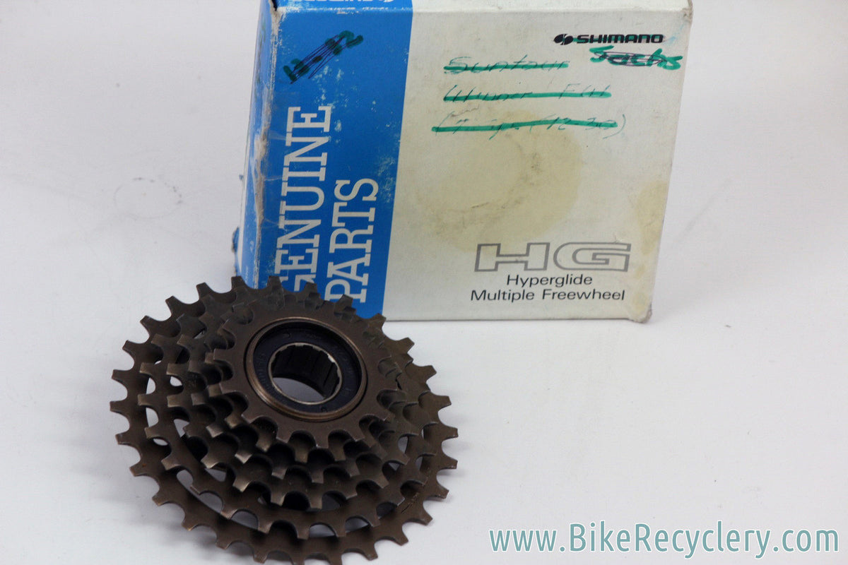 NIB Shimano MF-Z012 6-Speed Freewheel: 14-28t - Wide Range MTB/Touring - 1980's