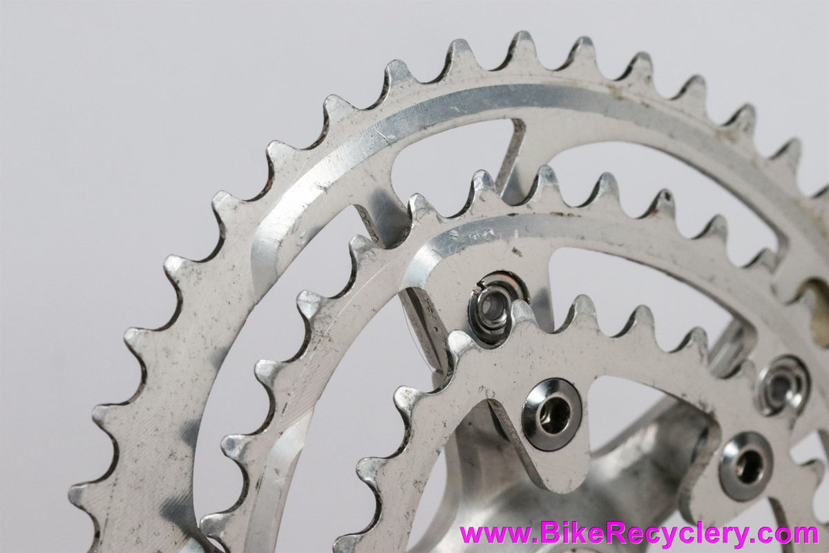 Shimano XT FC-M730 Crankset: 175mm x 46/36/26t Biopace - Polished (Near Mint+)