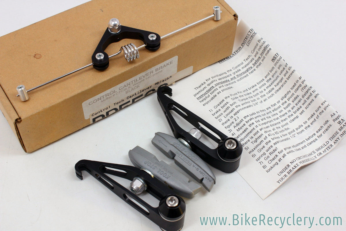 NIB/NOS Control Tech Jimi Stop Cantilever Brake: Black Ano CNC