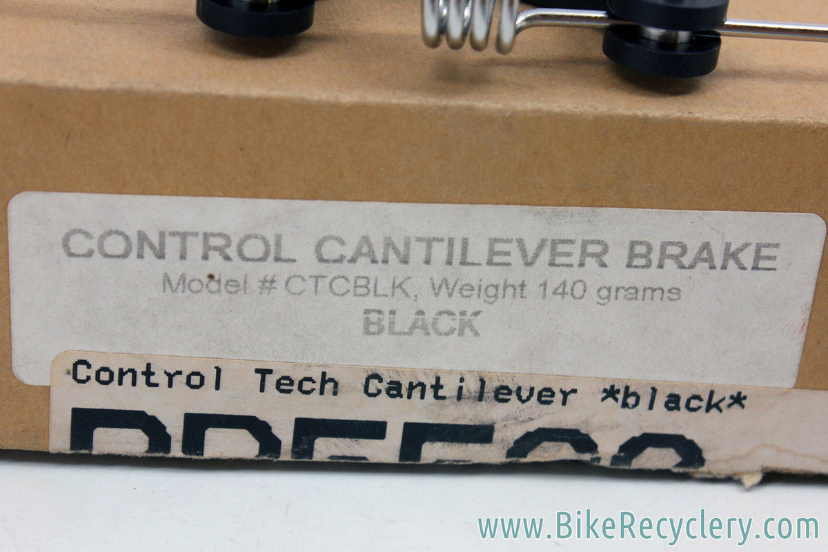 NIB/NOS Control Tech Jimi Stop Cantilever Brake: Black Ano CNC