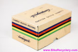 NIB/NOS Campagnolo Nuovo Record Rear Derailleur: Pat 1973 - Original 1970's Box & Wax Paper Instructions